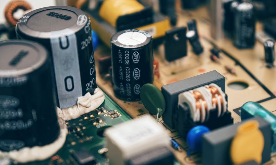Common Electrical Components in Industrial Equipment