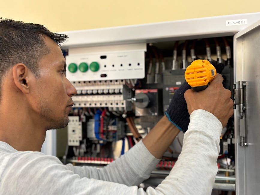 Common Electrical Components in Industrial Equipment